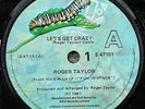 Roger Taylor Queen NEW ZEALAND Very Rare Solo 45 Lets Go Crazy