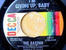K.C. SOUL GROUP 45: RAYONS  I'm Giving Up, Baby/ Do You Love Me WILLIE MITCHELL