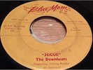 THE DOWNBEATS Jugue/Downbeats 45 BLUE MOON Orig. Yellow Label ROCKABILLY