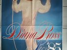 DIANA ROSS  1985    orig. Concert - KONZERT - Poster 118 x 84 cm BIG POSTER