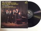 BLACKWOOD BROTHERS QUARTET ON STAGE in a exciting LIVE PERFORMANCE vinyl LP MINT