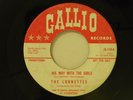 The Lornettes 45 HIS WAY WITH THE GIRLS / DOWN THE BLOCK...  Gallio 110 VG soul