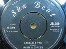 JACKIE & DOREEN THE NEW VOW/ ADORABLE YOU ORIGINAL UK SKA BEAT - CLIP