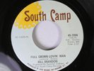 Hear Northern Soul 45 Bill Brandon - Full Grown Lovin' Man / Self Per
