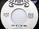 JERRY LANDIS aka PAUL SIMON 1961 Teen Pop 45 on WARWICK Play Me A Sad Song e8508