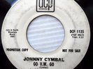 JOHNNY CYMBAL Teen hot-rod WLP 45 GO V.W GO Volkswagen Beetle Sorrow Pain e1004