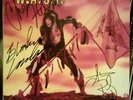 W.A.S.P. SIGNED THE LAST COMMAND LP VINYL WASP