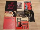 Ca 90 LP ROCK JAZZ PINK FLOYD BEATLES AC/DC MILES DAVIS ROLLING STONES
