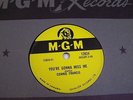 CONNIE FRANCIS Rare 78rpm CANADA ONLY MGM 12824 