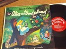 WALT DISNEY'S ALICE IN WONDERLAND lp Music Score CAMARATA Disneyland WDL-4015 DG
