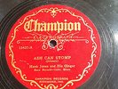 Champion15437, Hank Jones and His Ginger / Henry Johnsons Boys off Black Patti