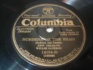 BLUES WILLIE JACKSON Numbers On The Brain / Hold 'Er Deacon  COLUMBIA 14184 E-