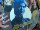 VERY RARE UK UNCUT PICTURE DISC 45 CLIFF RICHARD LEAN ON YOU EMI EMPD105