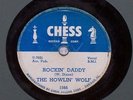 BLUES 78 Howlin' Wolf Rockin' Daddy & No Place To Go Chess 78 RPM VG+