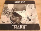 NIRVANA - BLEACH (VINYL LP RARE ORIGINAL 1989 UK TUPELO/SUB POP RELEASE)