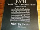 Sviatoslav RICHTER Bach Well Tempered Clavier I 3-LP-Box Eurodisc