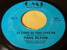 PAUL FLYNN – AS LONG AS YOU LOVE ME Hawaii Hawaiian 45 rpm