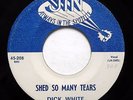 DICK WHITE / CAPRIS 45 Shed so many tears / So used to.. JIN VG++  TEEN jr170