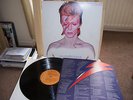 DAVID BOWIE  ALADDIN SANE  33 rpm LP Italian orange RCA