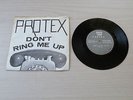 PROTEX DON'T RING ME UP 45 UK ROUGH TRADE 1978 PICTURE SLEEVE PUNK POWER POP