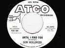 Don Hollinger - Until I Find You / Cruel World (Soul, 45)