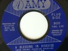 NM- NORTHERN SOUL 45 PROMO / HAL MILLER / BLESSING IN DISGUISE / CRY / AMY 920