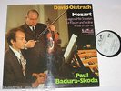 OISTRACH: MOZART SELECTED VIOLIN SONATAS BADURA-SKODA 2LP EURODISC ED1 STEREO NM