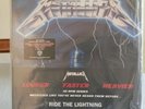 Metallica Ride The Lightning LP USA Import BLUE Thrash Metal