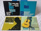 THE BLUES VOLUME 1 & 2 + WALKING THE BLUES & MUDDY WATERS LP , RECORD 60S IST PS