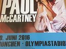 PAUL McCARTNEY 2016 MÜNCHEN--Tour Poster--Konzert Poster 118x168 cm MEGA-POSTER