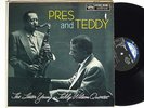 LESTER YOUNG / TEDDY WILSON QUARTET: PRES AND TEDDY verve LP / MONO DG TRUMPETER