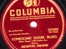 78-BLUES-MEMPHIS MINNIE-IT'S HARD 2 PLEASE MY MAN/LONESOME SHARK BLUES-RARE