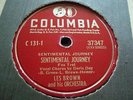Les Brown Orch w/ Doris Day COLUMBIA 37347 Sentimental Journey / Twilight Time