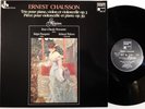 PASQUIER PIDOUX Chausson Piano Trio HARMONIA MUNDI LP HMC 1115 NM