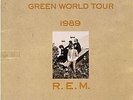 REM tour programme Green World Tour 1989 - Part Three UK TOUR PROGRAMME 1989