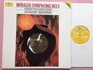 LEONARD BERNSTEIN   Mahler No.5   ORIG DGG digital 423608-1 GER-1988 LP NM