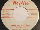 CUZZIN BILL HAMBY Heartbreak Station 45 Way-Vee rockabilly hear