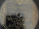 Bruns 6502 AL JOLSON w Guy Lombardo 1932 his last  78 rpm