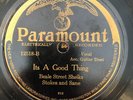 Paramount 12518 Beale Street Sheiks YOU SHALL/Good Thing STOKES    E+ 78 rpm