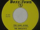 Sweet/70s Soul Funk 45 - Sinclayr's - You Came Along - Boss Town - VG++ mp3