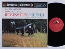 FRITZ REINER/ARTUR RUBINSTEIN Rachmaninoff RCA LSC2068 LP NM/++ shaded dog 8s/9s