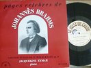 JACQUELINE EYMAR / BRAHMS / LE CHANT DU MONDE