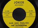 AUTOGRAPHS: Sad Sad Feeling 45 Soul