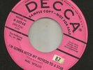 POPCORN COUNTRY-- HAL WILLIS-- GONNA HITCH MY HOTROD  -HEAR - 1958 DJ DECCA