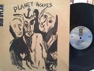 Bob Dylan Planet Waves 1974 US 1st Rare Jacket Sticker NM/VG+ (Bin 9B)