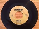 ROCKABILLY 45 ROY ORBISON WITH THE BUG / PAPER BOY MONUMENT 503 CLEAN VG++