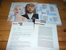 EURYTHMICS - REVENGE / GERMANY-LP 1986 MINT- & 5 PRESSE-INFO-BLÄTTER