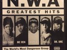 NWA Greatest Hits 2LP PRIORITY Ice Cube Dr. Dre Eazy E Straight Outta Compton