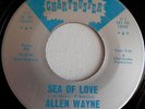 ALLEN WAYNE ... SEA OF LOVE/ NO (I Don't Want To Fall For You ... Nice Copy EX-