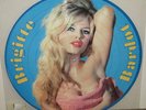 BRIGITTE BARDOT Early Years, Italian picture disc vinyl LP, 1995, VG+, nude